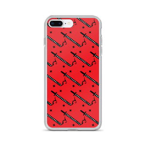 Foreverslitz iPhone Case - Red and Black