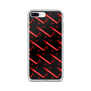 Foreverslitz iPhone Case - Black and Red