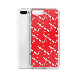 Foreverslitz iPhone Case - Red and White