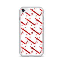 Load image into Gallery viewer, Foreverslitz iPhone Case - White and Red
