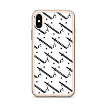 Load image into Gallery viewer, Foreverslitz iPhone Case - White and Black
