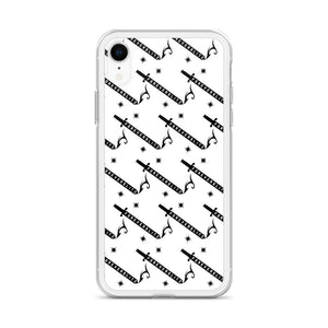 Foreverslitz iPhone Case - White and Black