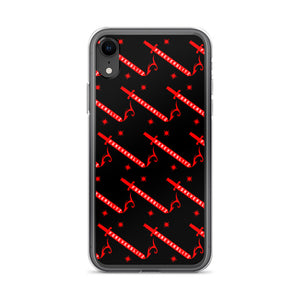 Foreverslitz iPhone Case - Black and Red