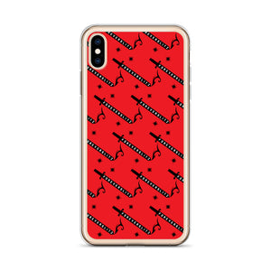 Foreverslitz iPhone Case - Red and Black