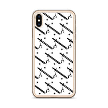 Load image into Gallery viewer, Foreverslitz iPhone Case - White and Black
