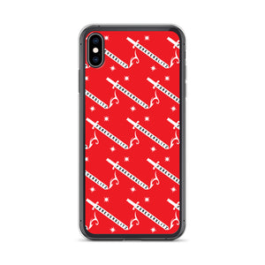 Foreverslitz iPhone Case - Red and White