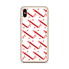 Load image into Gallery viewer, Foreverslitz iPhone Case - White and Red
