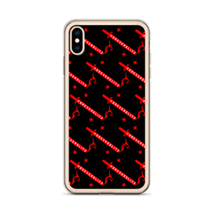 Foreverslitz iPhone Case - Black and Red