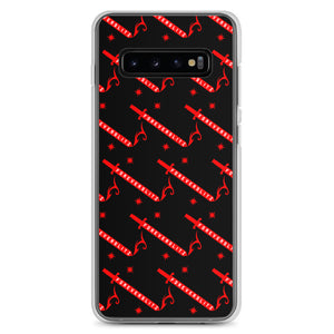 Foreverslitz Samsung Case - Black and Red