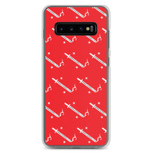 Load image into Gallery viewer, Foreverslitz Samsung Case - Red and White
