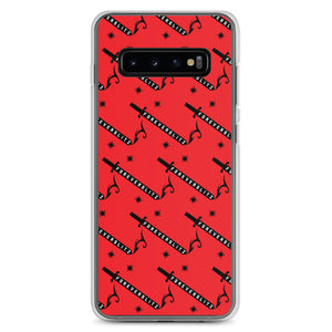 Foreverslitz Samsung Case - Red and Black