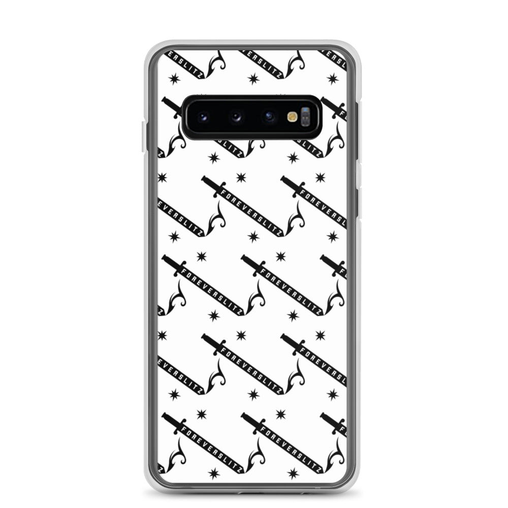 Foreverslitz Samsung Case - White and Black