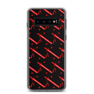 Foreverslitz Samsung Case - Black and Red