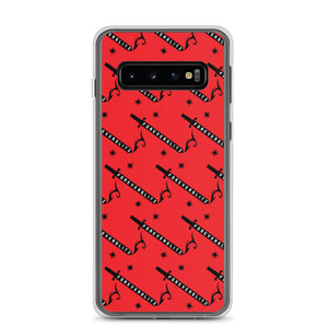 Foreverslitz Samsung Case - Red and Black