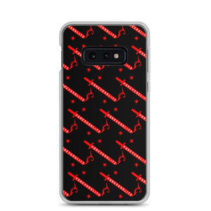 Foreverslitz Samsung Case - Black and Red