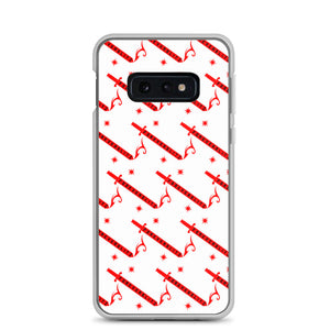 Foreverslitz Samsung Case - White and Red