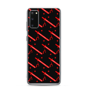 Foreverslitz Samsung Case - Black and Red