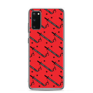 Foreverslitz Samsung Case - Red and Black