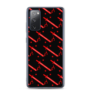 Foreverslitz Samsung Case - Black and Red