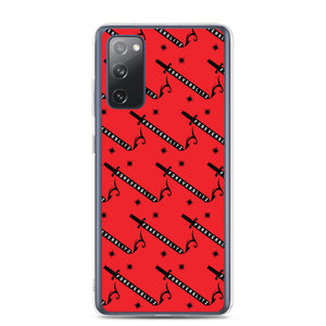 Foreverslitz Samsung Case - Red and Black