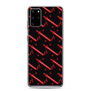 Foreverslitz Samsung Case - Black and Red