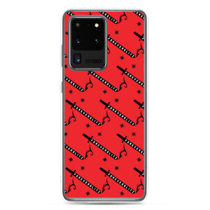 Foreverslitz Samsung Case - Red and Black