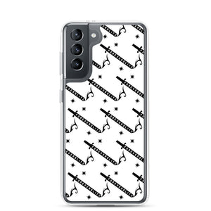 Foreverslitz Samsung Case - White and Black