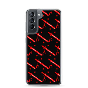 Foreverslitz Samsung Case - Black and Red