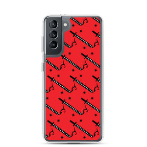 Foreverslitz Samsung Case - Red and Black