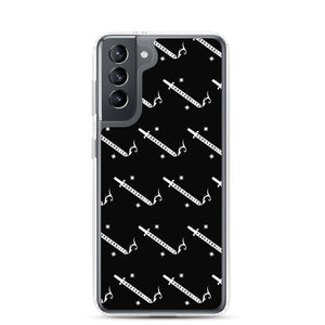 Foreverslitz Samsung Case - Black and White