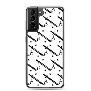 Foreverslitz Samsung Case - White and Black