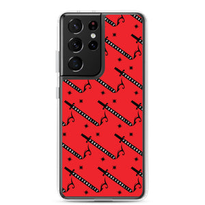 Foreverslitz Samsung Case - Red and Black